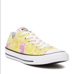 Converse All Star citrus print shoes